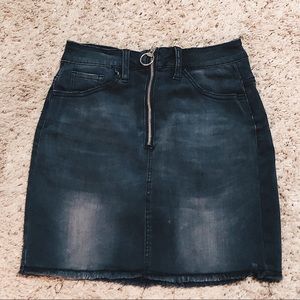 Fashion Nova Jean Skirt